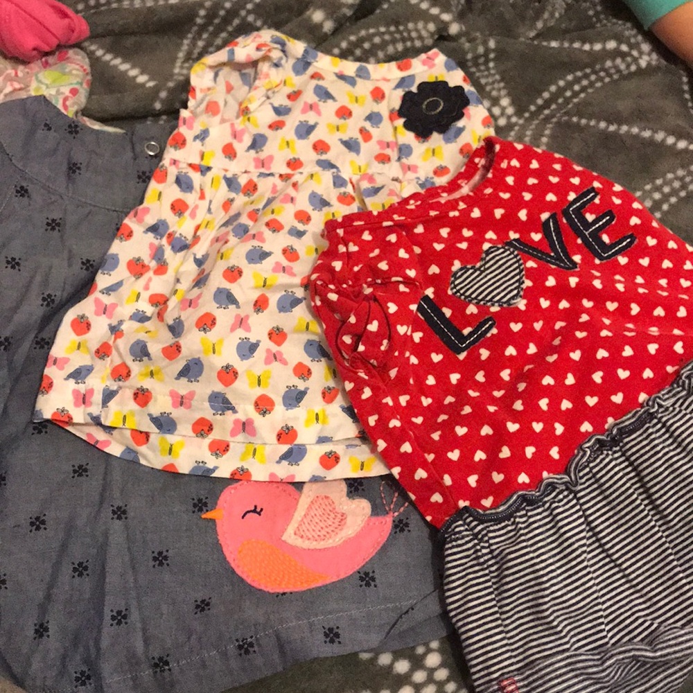 0-3 month Cute baby dresses for spring (3)